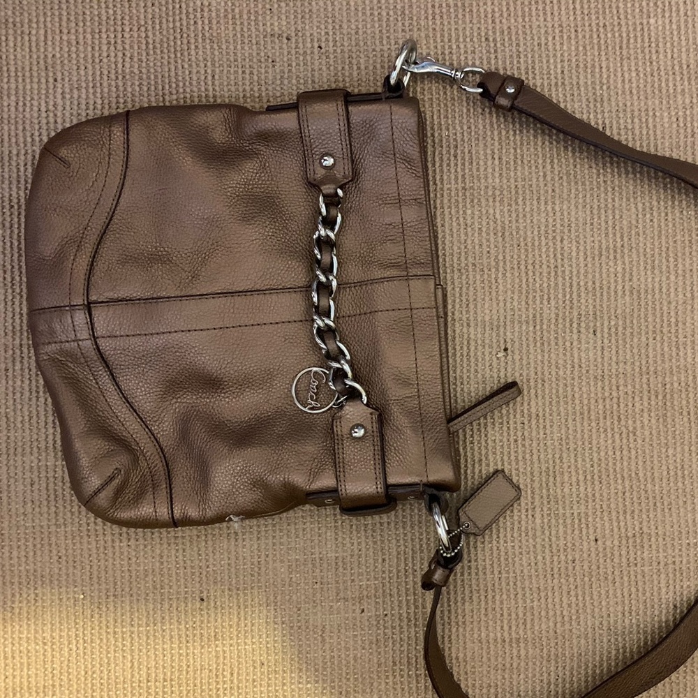 Medium cross body coach purse